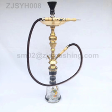 Traditional Style Portable Handcrafted Glass Base Hookah Set Shisha Narguile 1 Hose Egyptian Hookah